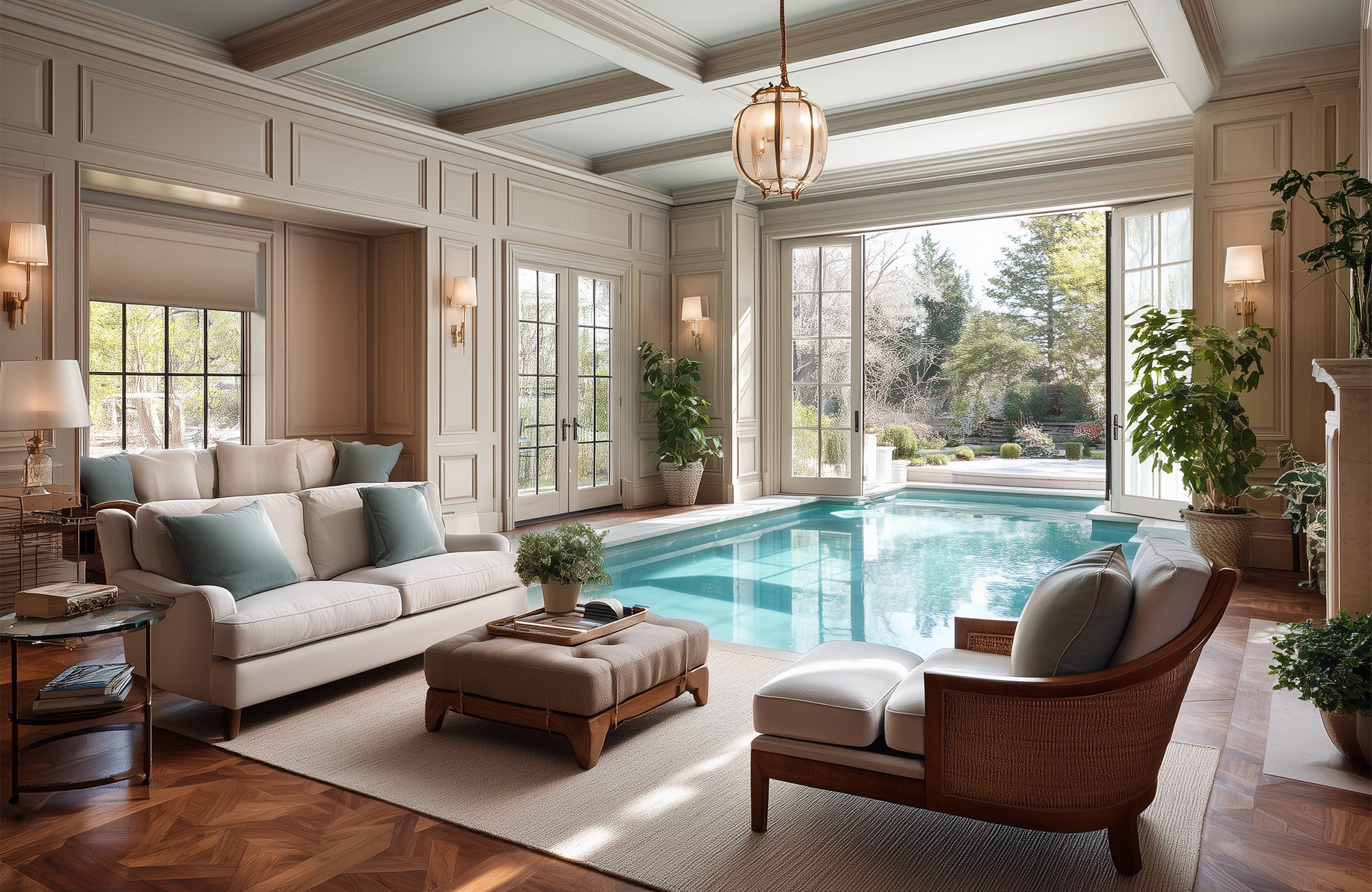 pool room Hestia Blinds