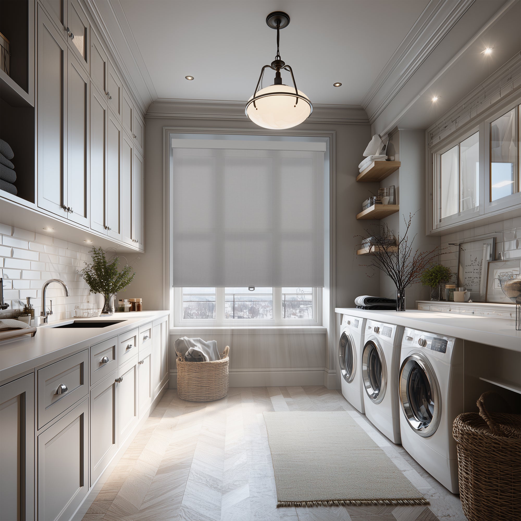 laundry room Hestia Blinds