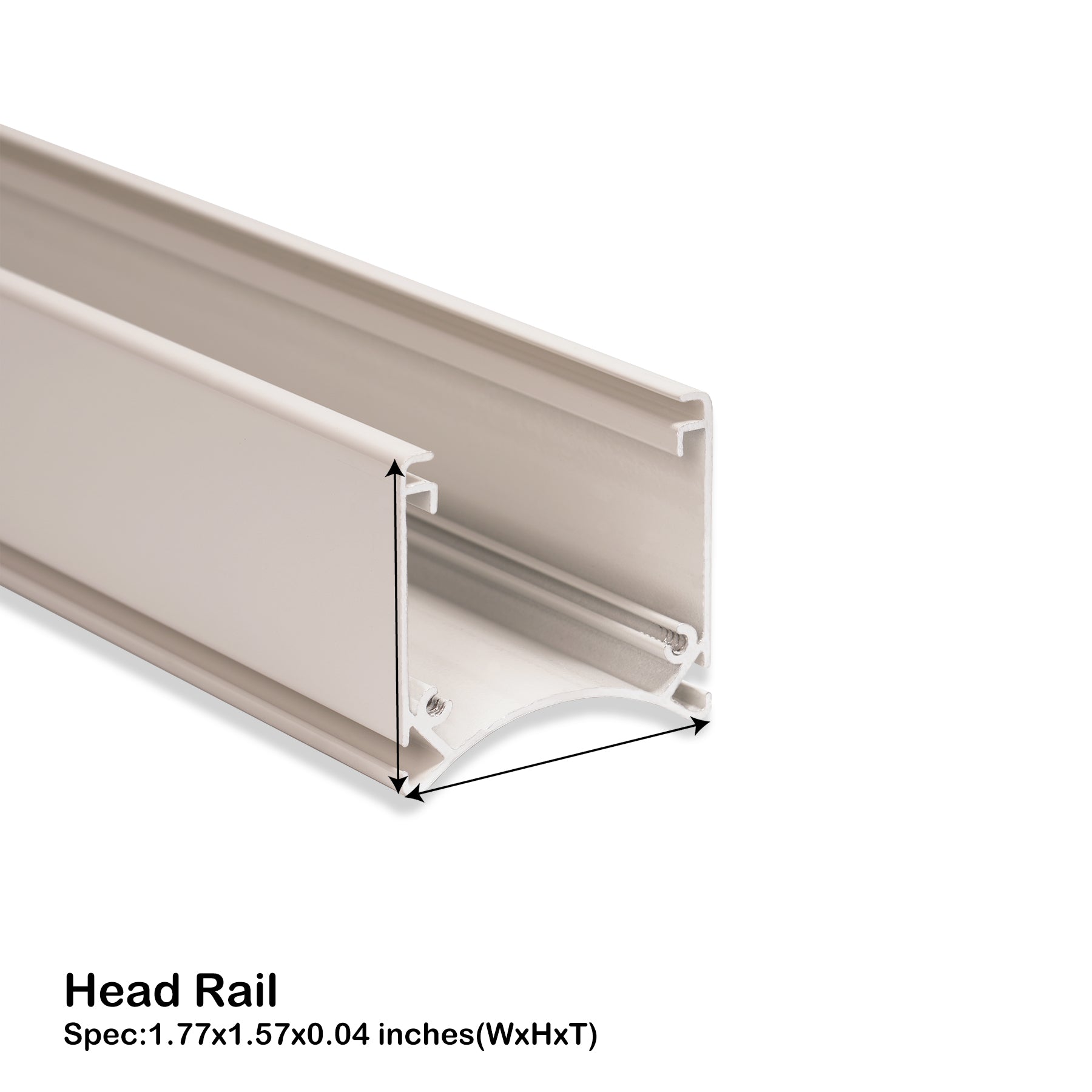 blackout waterproof bathroom roller shades headrail
