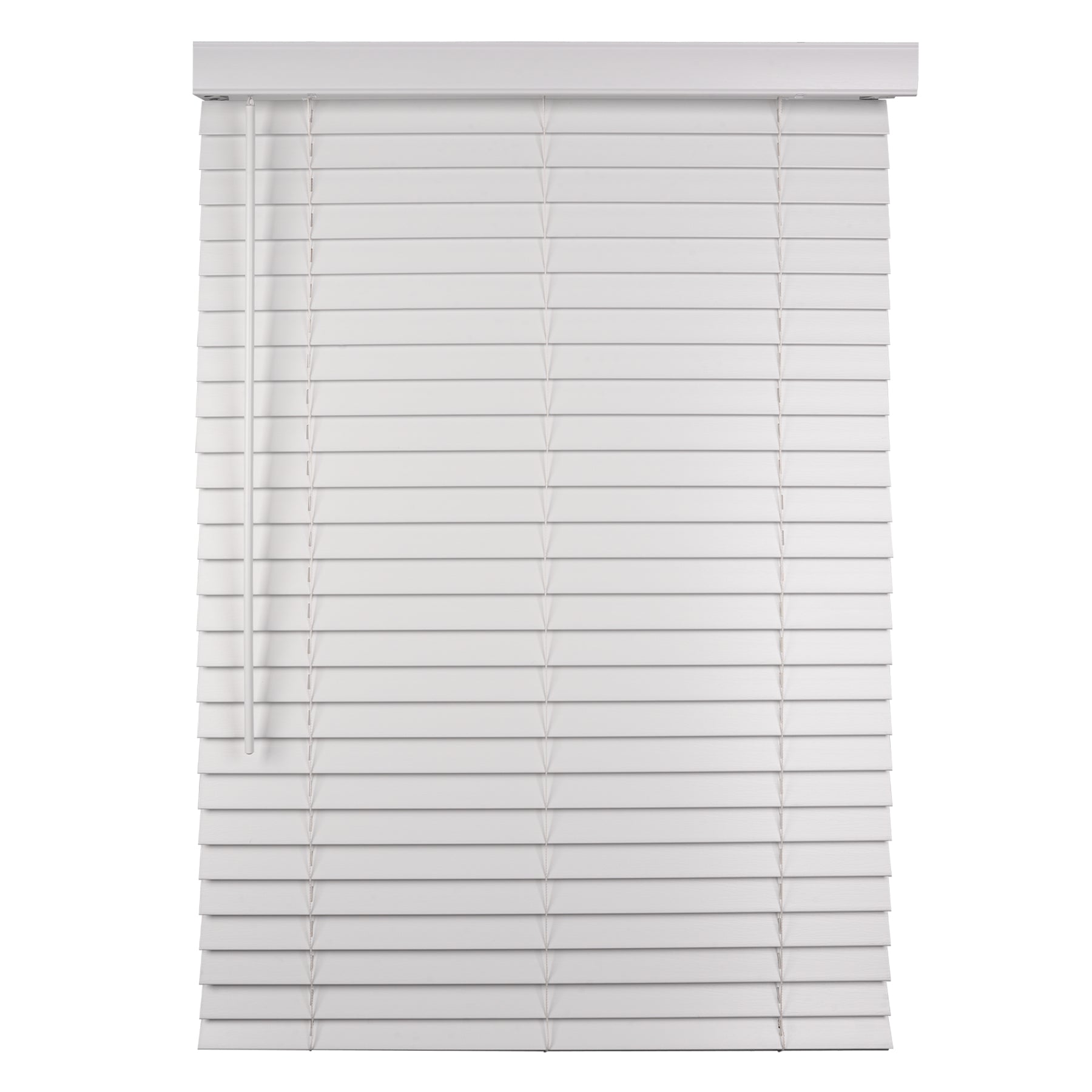 room darkening waterproof kitchen faux wood blinds - cream