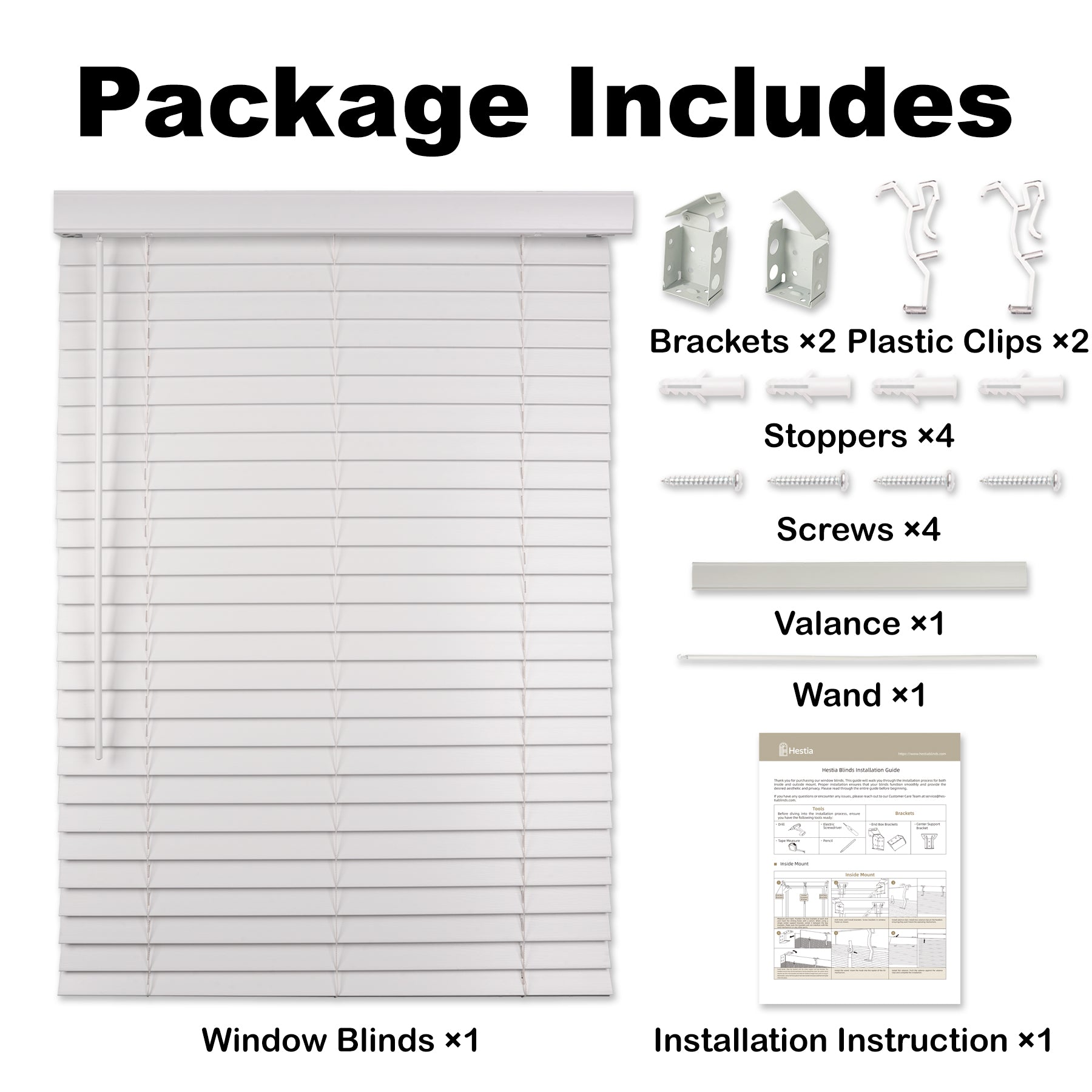 room darkening waterproof kitchen faux wood blinds packaging