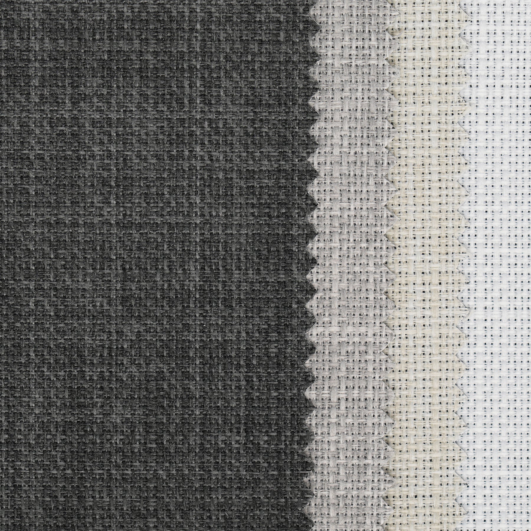 motorized blackout roller shades with square cassette fabric