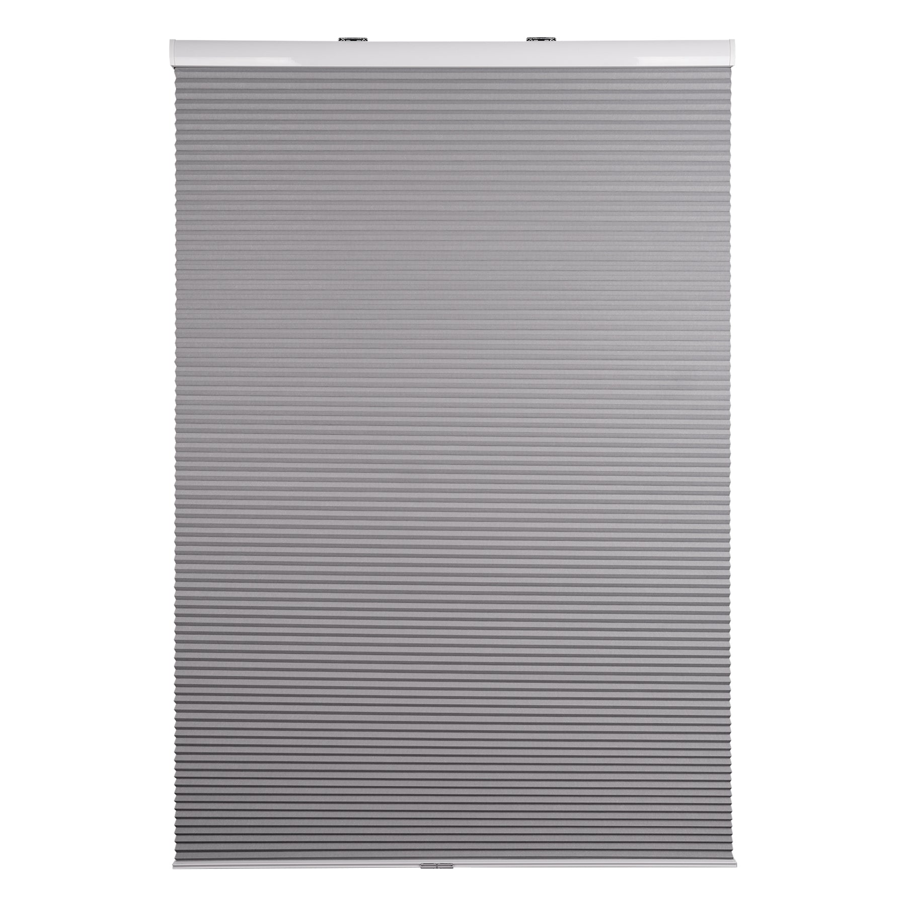 blackout modern minimalist summer cooling cellular shades - concrete gray