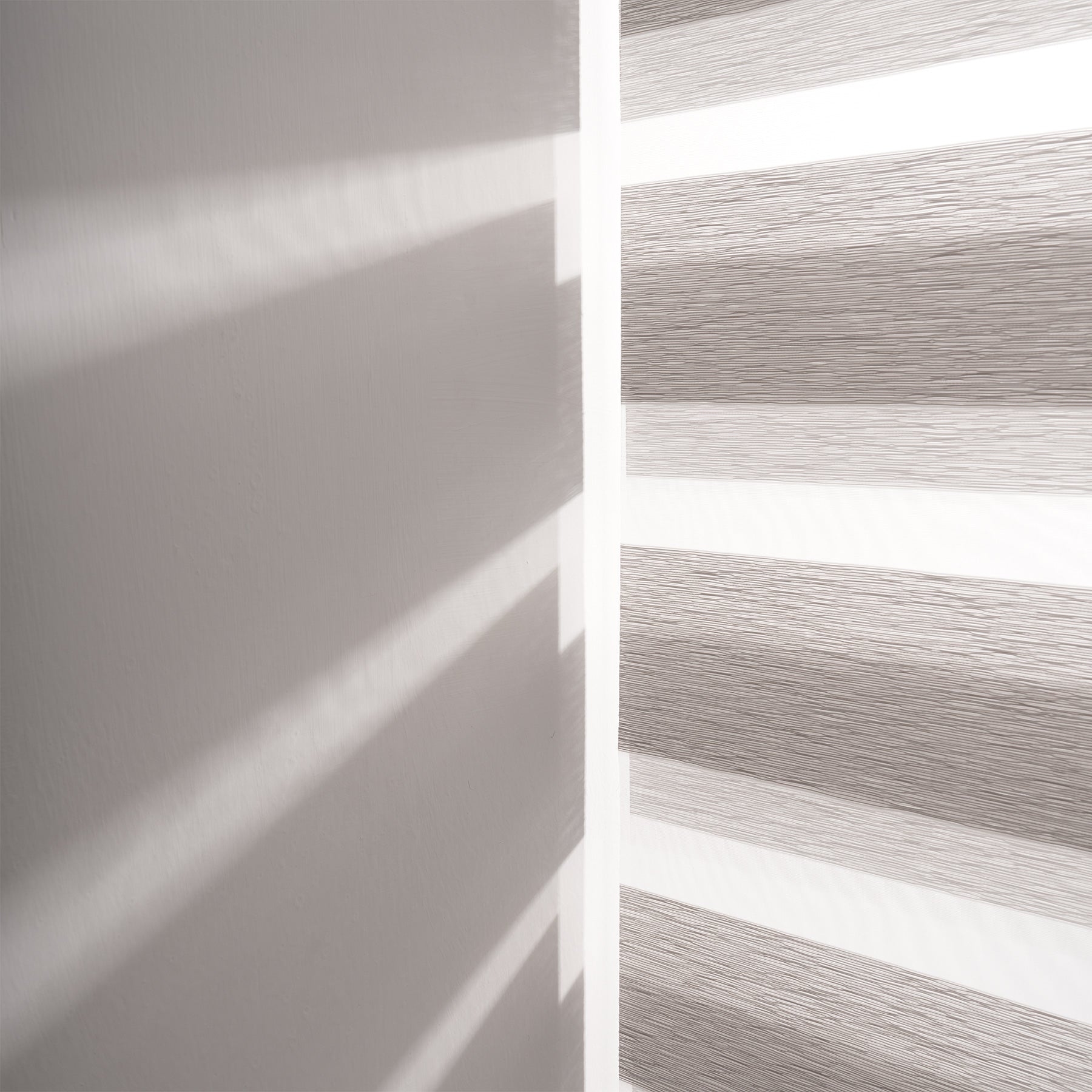 motorized light filtering linen-like bathroom zebra shades side features