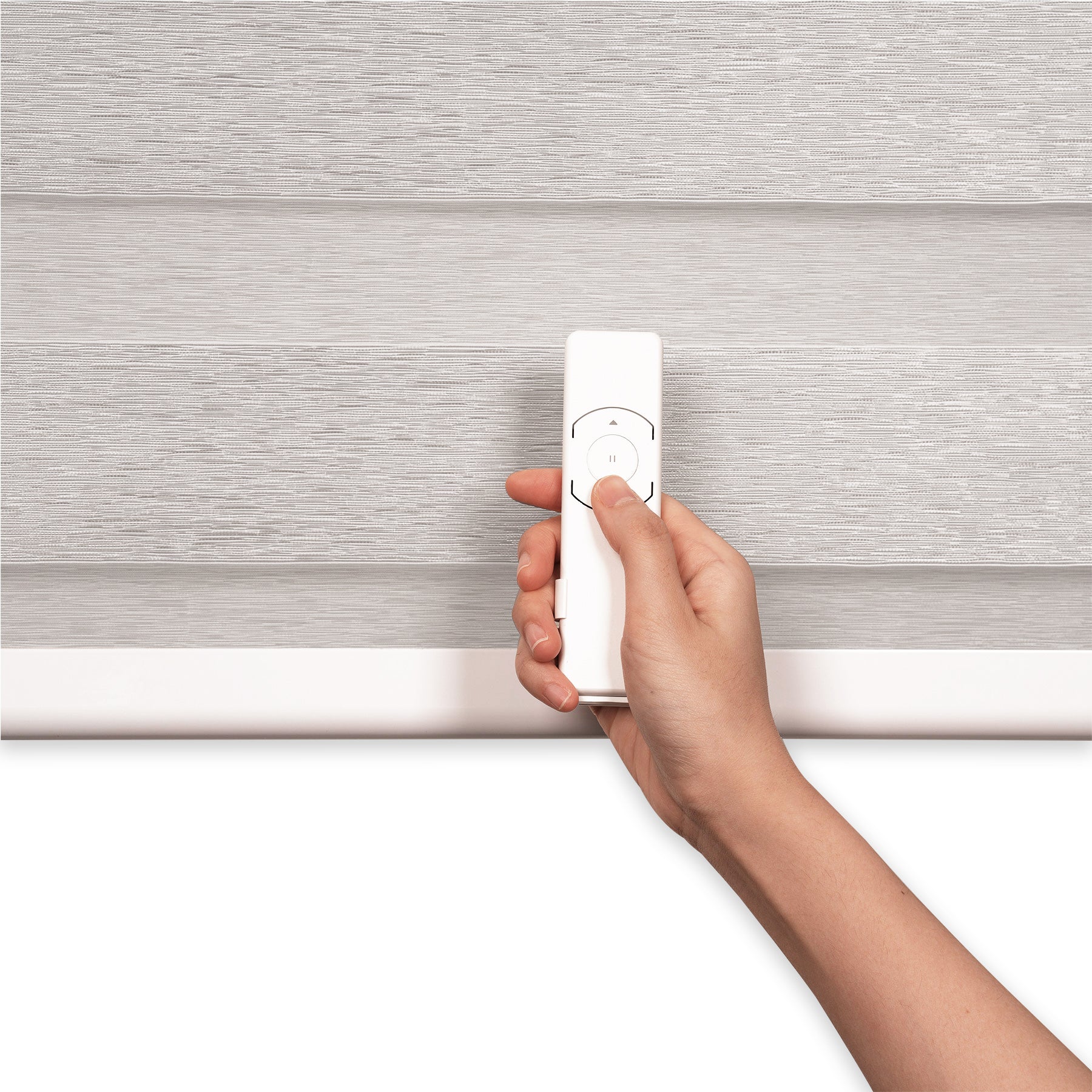 motorized light filtering linen-like bathroom zebra shades with motorized system