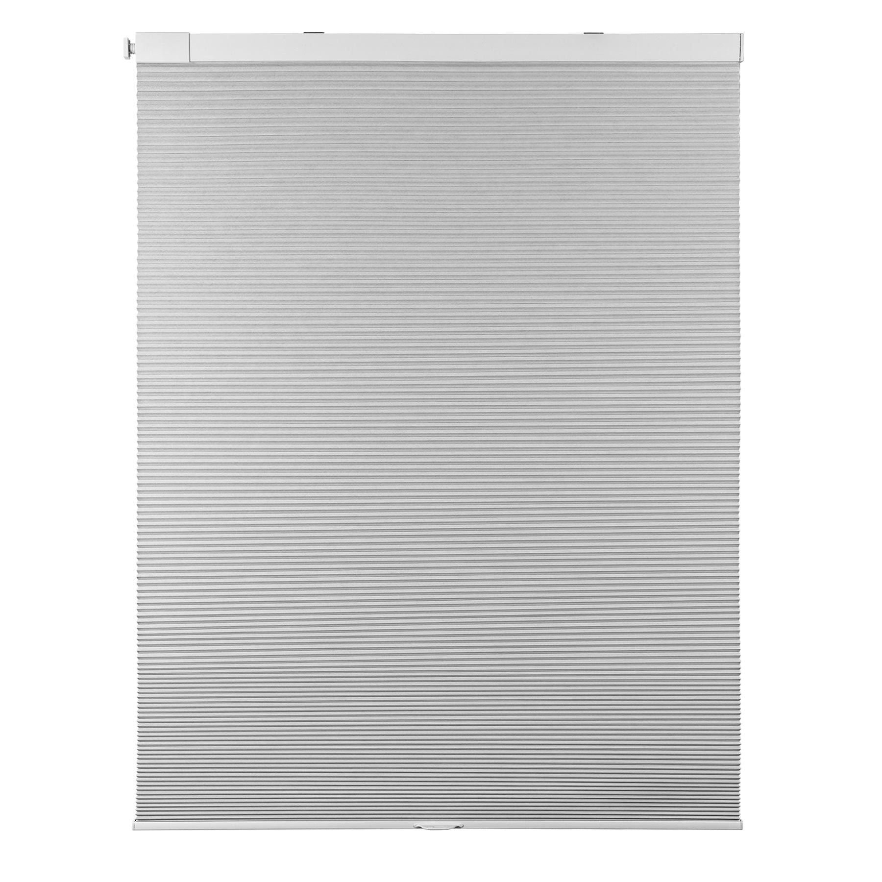 no-drill blackout thermal insulated cellular shades - papyrus white