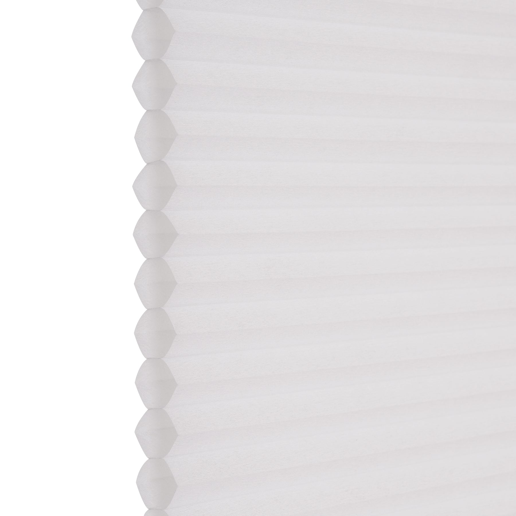 no-drill light filtering thermal insulated cellular shades side features