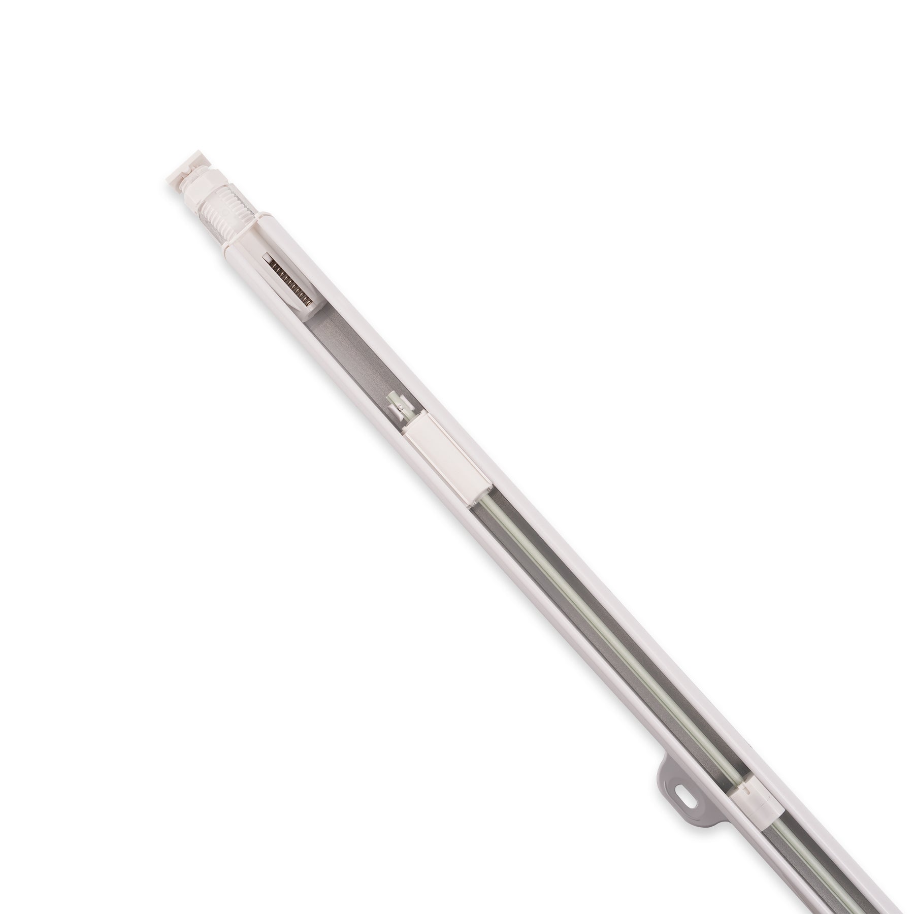 no-drill light filtering thermal insulated cellular shades headrail system