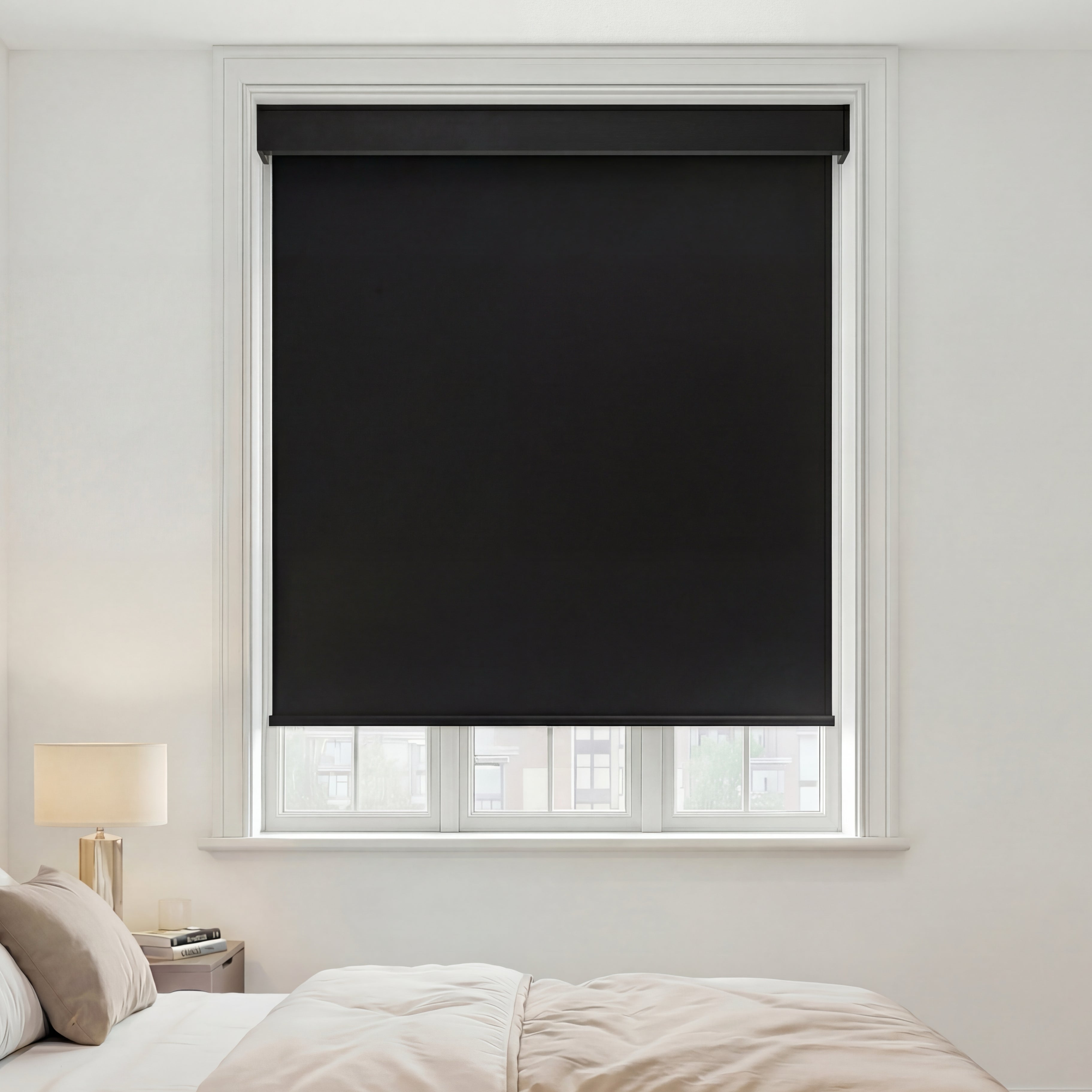 No-Drill Blackout Roller Shades