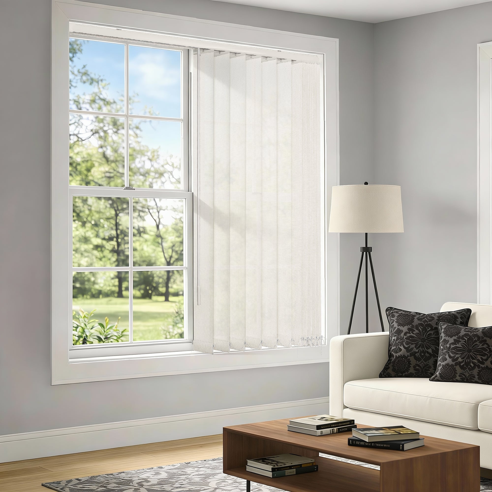 Vinyl Roller Vertical Blinds for Sliding Door