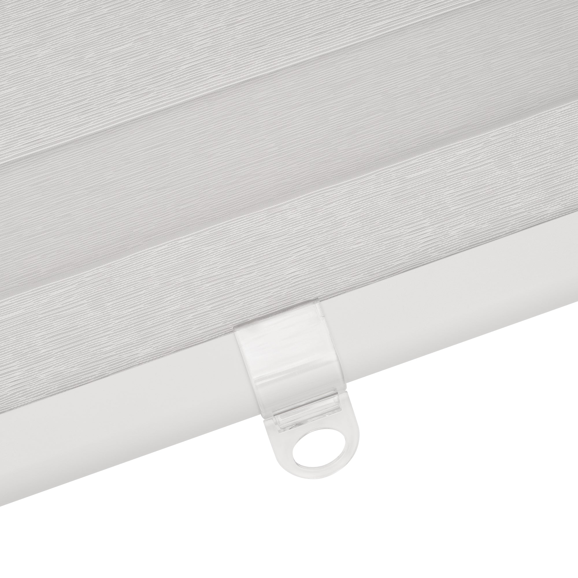 no-drill light filtering linen-like bathroom zebra shades handle for easy pull and push