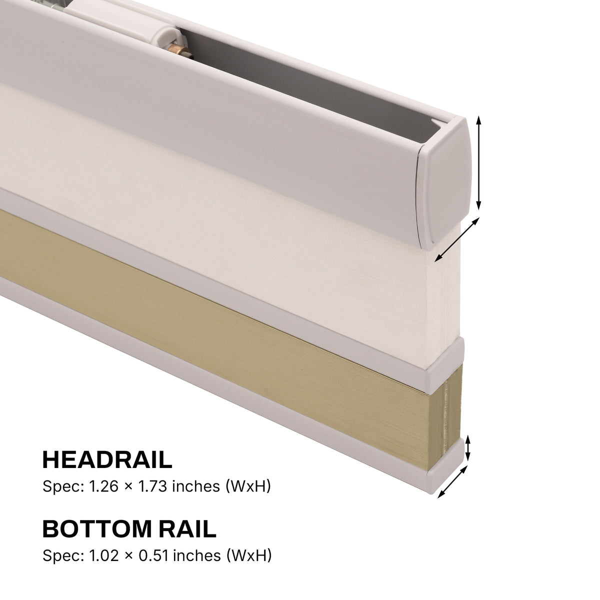 no drill top down bottom up cellular shades package checklist | hestia blinds