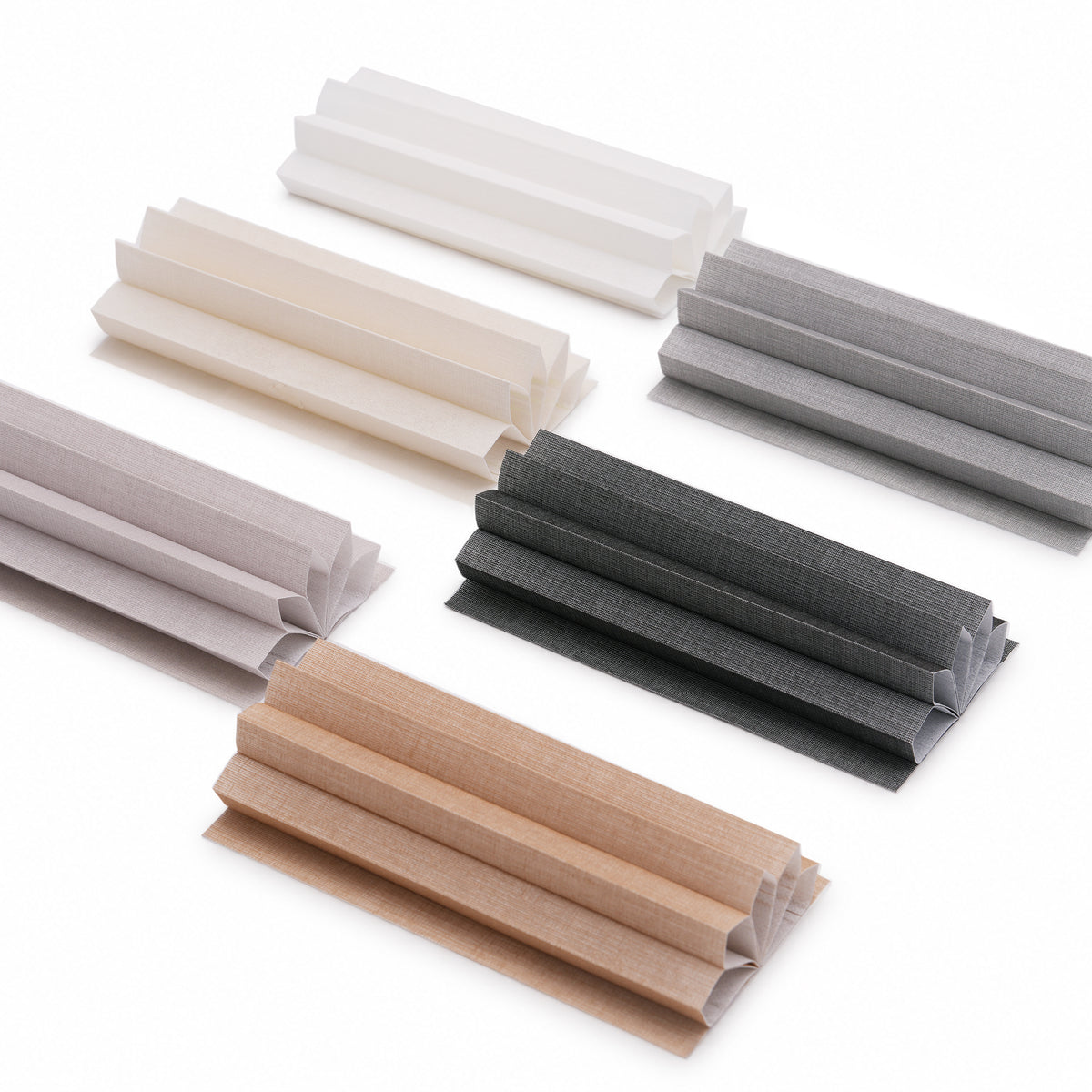 Large Cell Cellular Shades Fabric Swatches