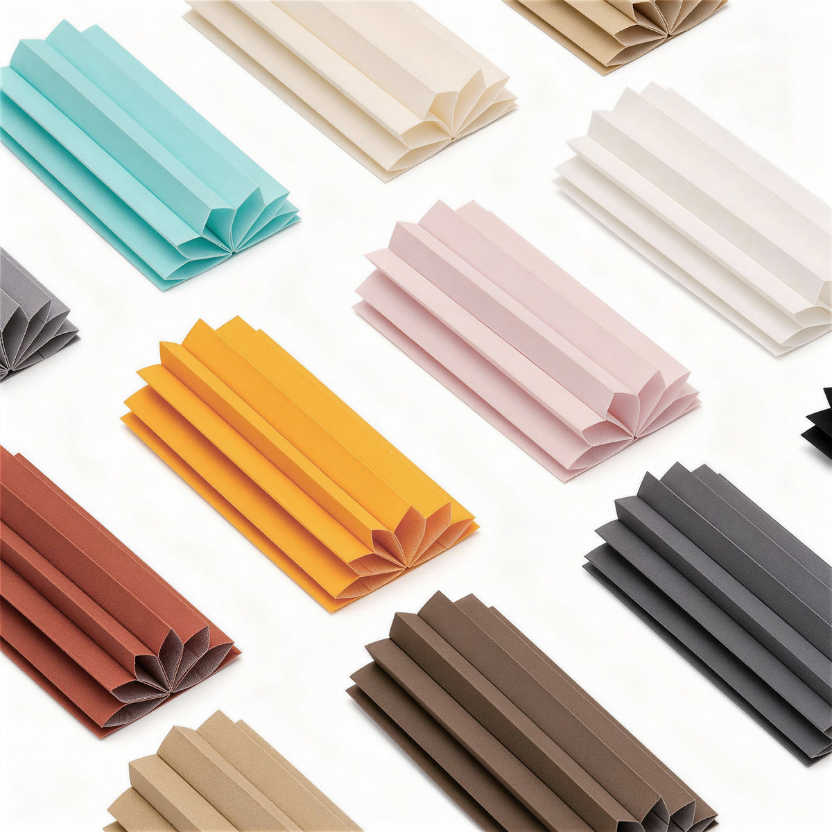 Waterproof Cellular Shades Fabric Swatches
