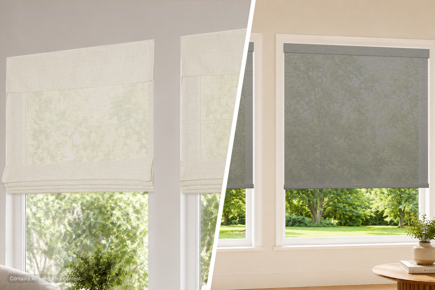 Roman Shades vs. Roller Shades: Which Window Treatment Is Right for Your Home?