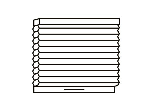 cellular shades vector