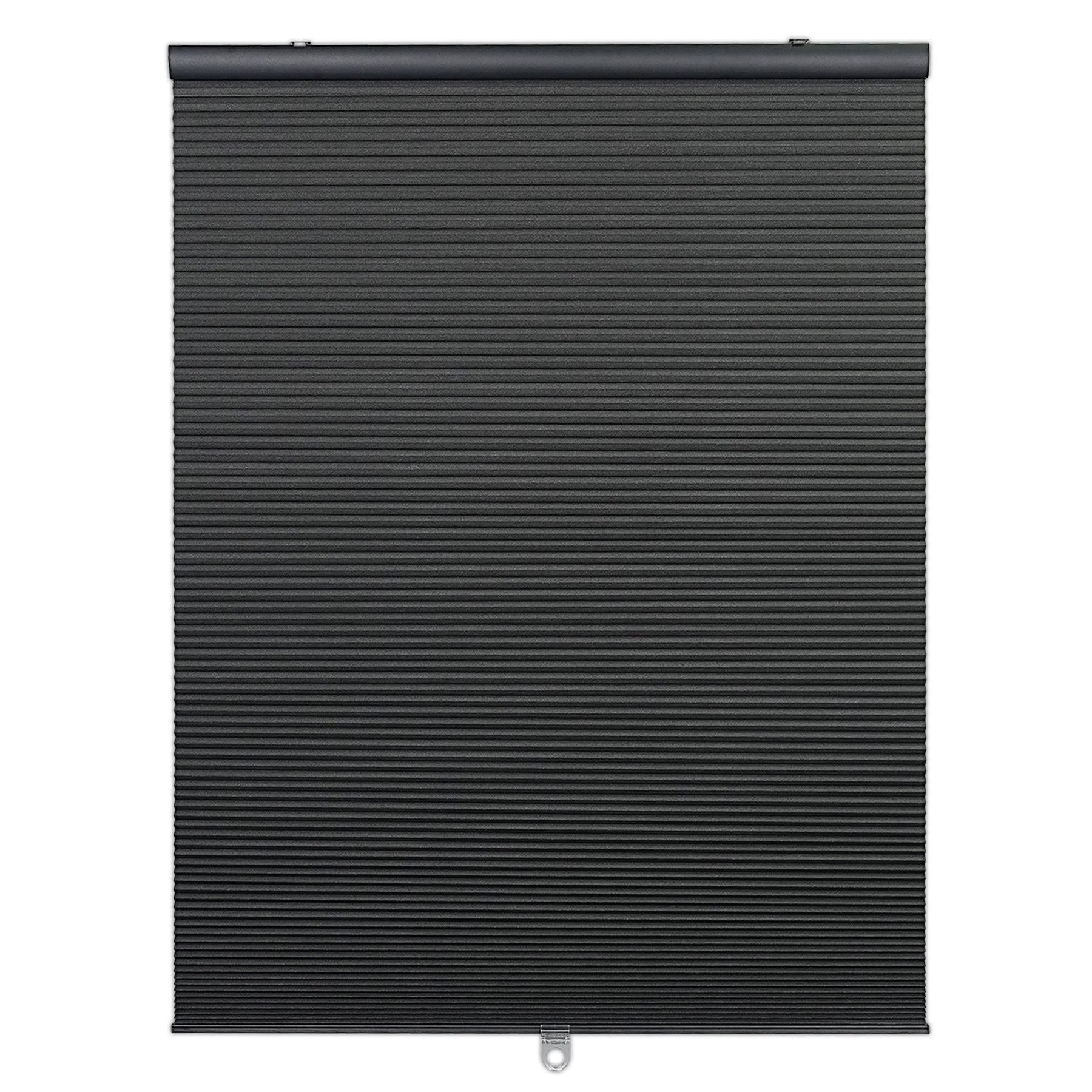 cordless blackout cellular shades - graphite black