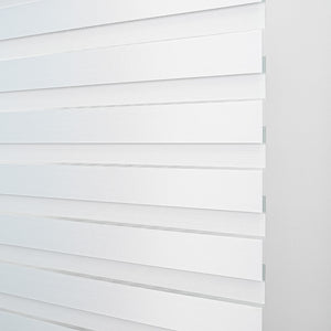 cordless blackout zebra shades - fully closed