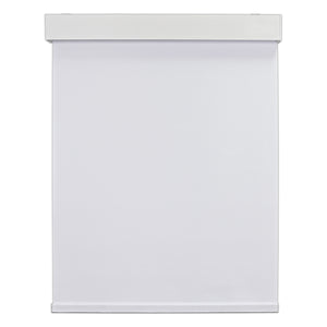 cordless blackout roller shades - signal white