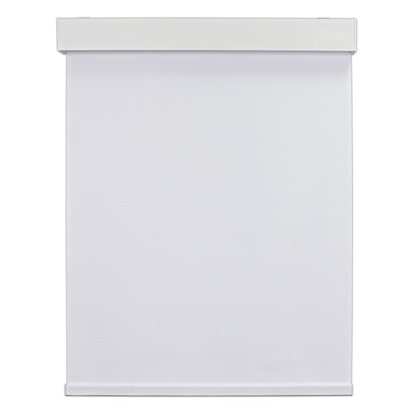 cordless blackout roller shades - signal white