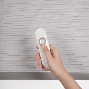 motorized coarse-grained semi sheer sunscreen roller shades - remote control