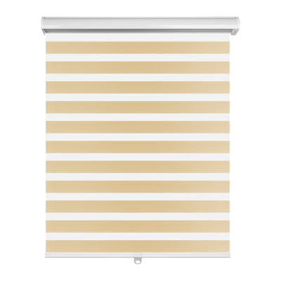 light filtering dopamine versatile scene zebra shades - cream