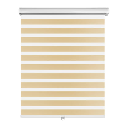 light filtering dopamine versatile scene zebra shades - cream