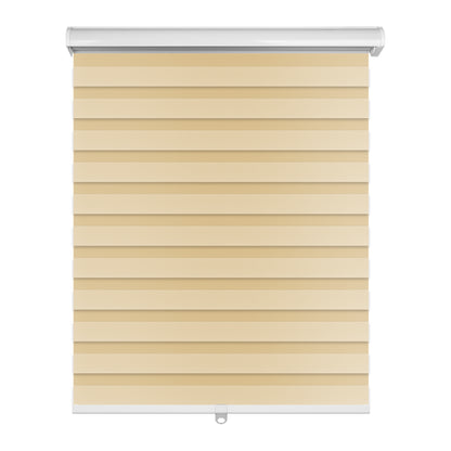 light filtering dopamine versatile scene zebra shades - cream