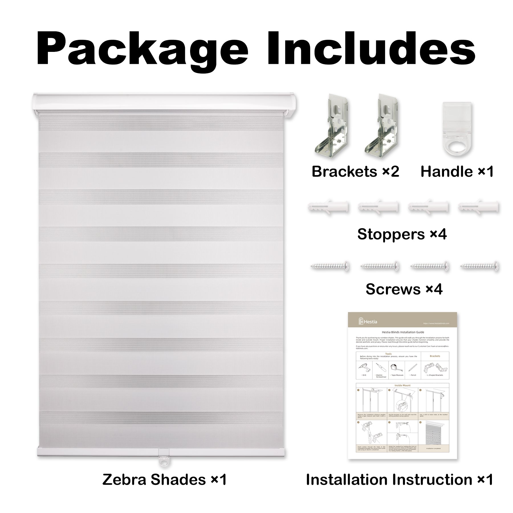 light filtering dopamine versatile scene zebra shades packaging
