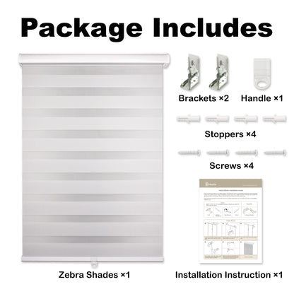 light filtering dopamine versatile scene zebra shades packaging