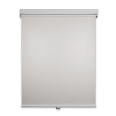 blackout waterproof bathroom roller shades - signal white