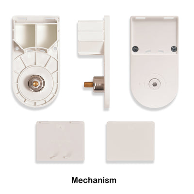 blackout waterproof bathroom roller shades mechanism