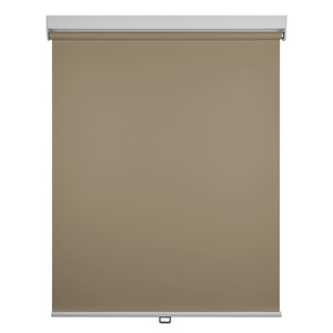 custom cordless free-stop blackout roller shades - beige