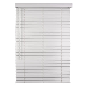 cordlessventilation waterproof fauxwood blinds-oyster white