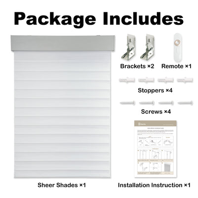 motorized room darkening stylish design shangri-la shades packaging