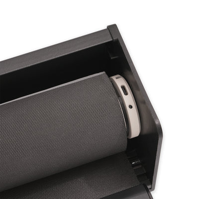 motorized room darkening privacy protection zebra shades charging port