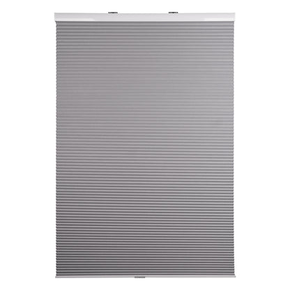 blackout modern minimalist summer cooling cellular shades - concrete gray