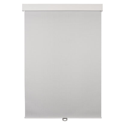 light filtering waterproof kitchen roller shades - silver gray