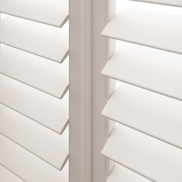 custom PVC plantation shutters louver