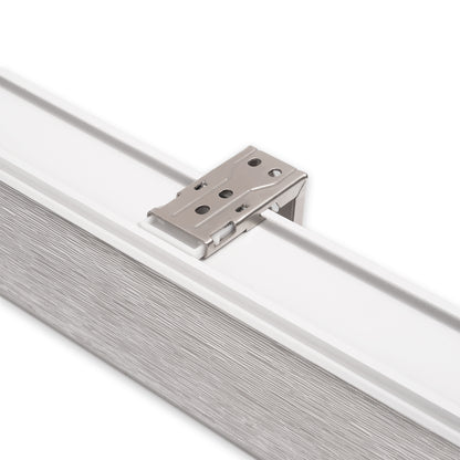 motorized light filtering linen-like bathroom zebra shades bracket