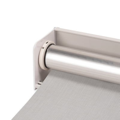 motorized light filtering waterproof kitchen roller shades tube