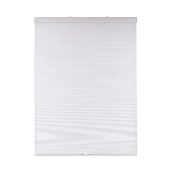 cordless light filtering cellular shades for indoor windows - signal white