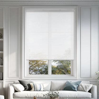 light filtering thermal insulated cellular shades in a living room