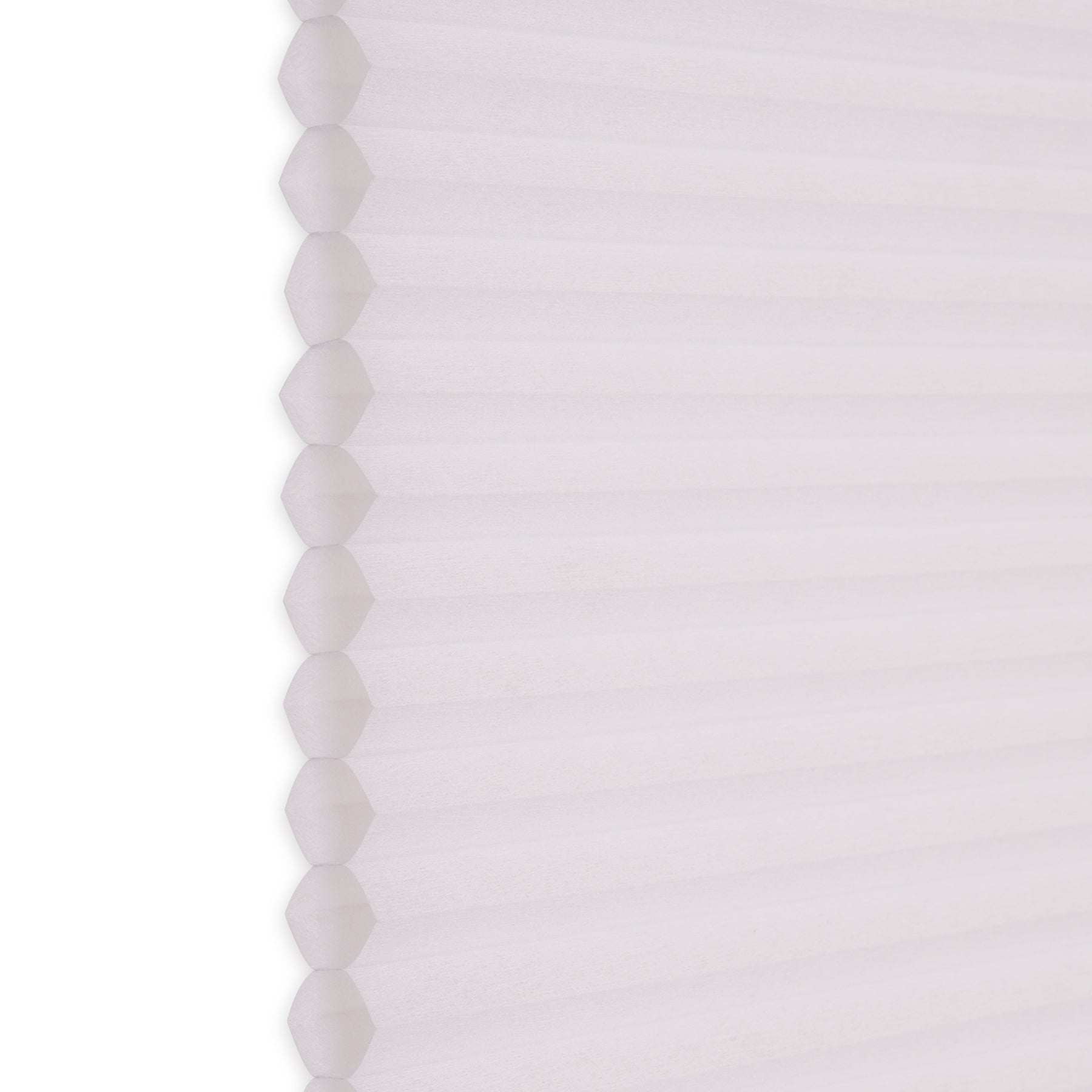 cordless no-drill light filtering cellular shades side features