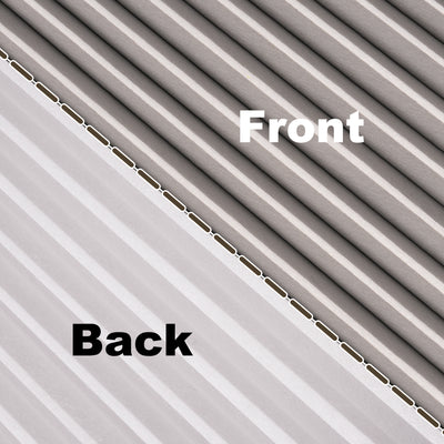 no-drill day and night energy saving cellular shades fabric