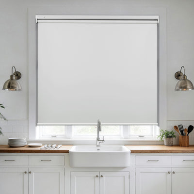 No Drill Blackout Waterproof Roller Blinds for Shower