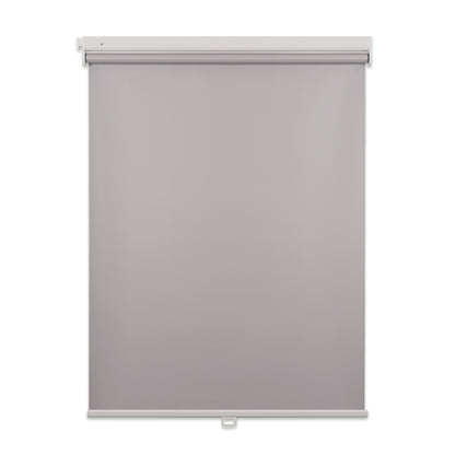 no-drill cordless blackout roller shades - signal gray