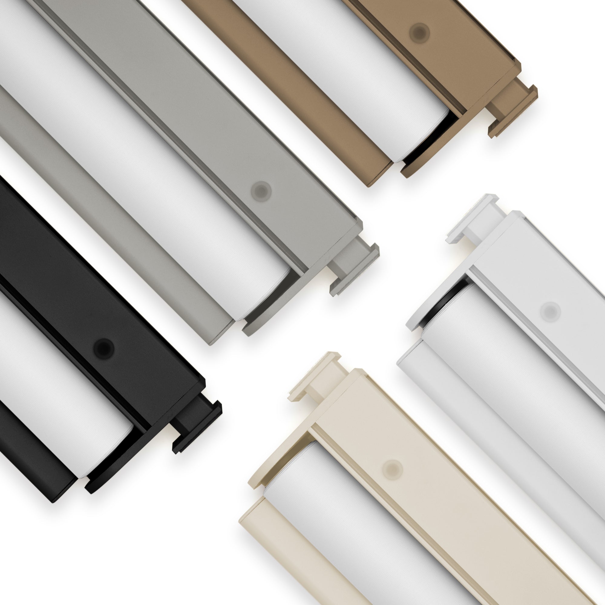 No-Drill Blackout Roller Shades