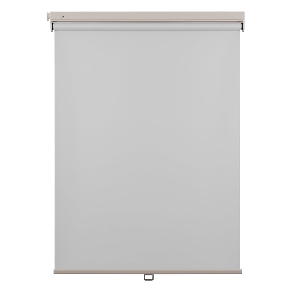 no-drill cordless blackout roller shades - sianal grey