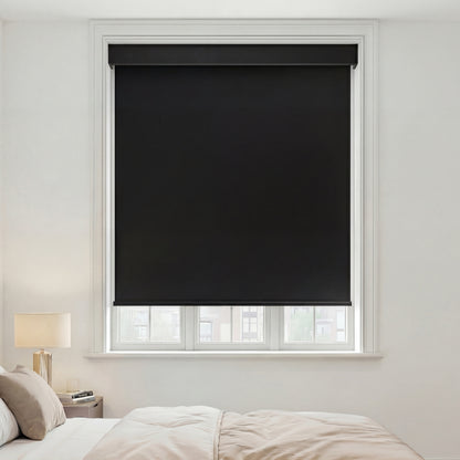 No-Drill Blackout Roller Shades